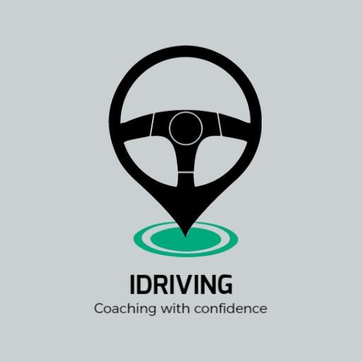Modern Driving Instruction School with Confidence Logo Template