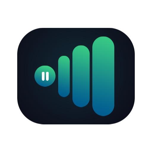 Modern Gradient Design Representing YouTube Channel Logo Template
