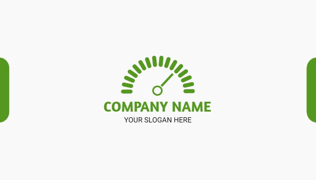Modern Green Corporate Executive Visiting Card Template