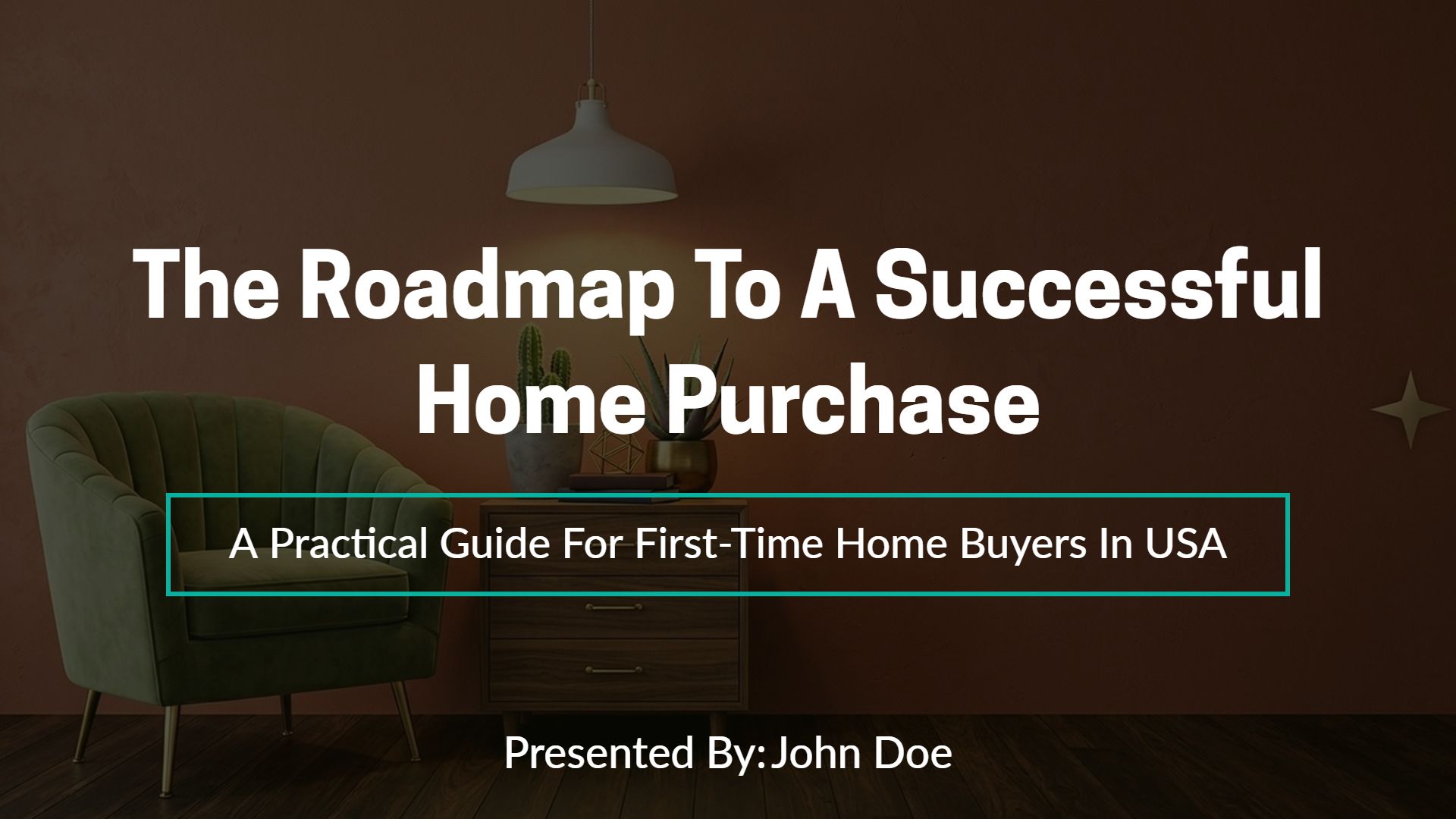 Modern Green First-Time Home Buyer Listing Presentation Template