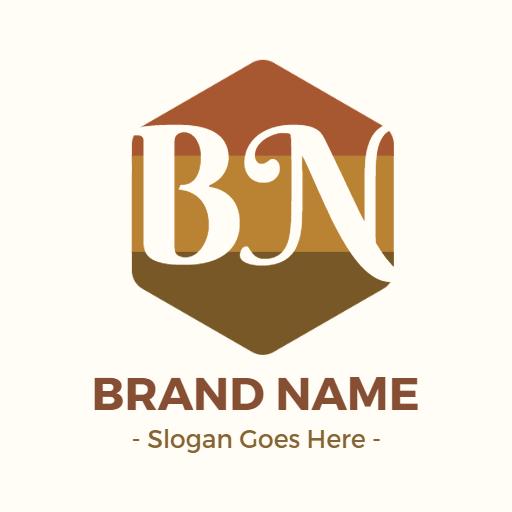 Modern Hexagonal Design Reflecting Quality Plywood Logo Template