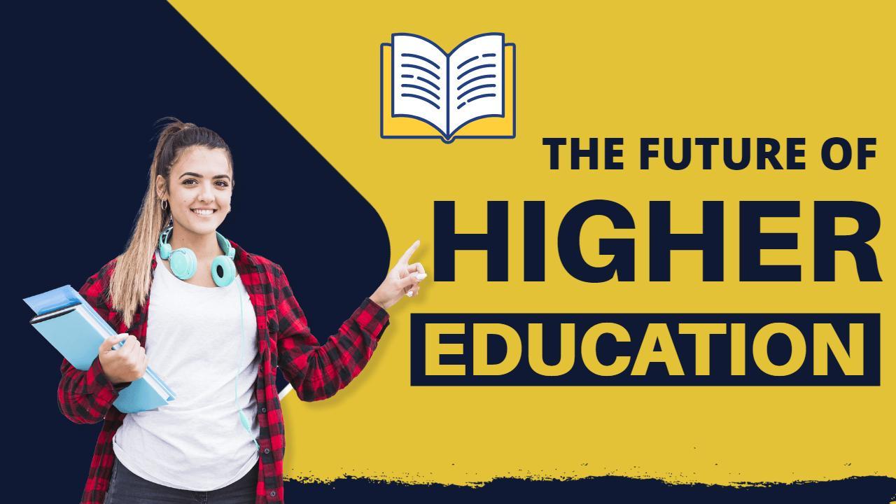 Modern Higher Education Insights Learning YouTube Thumbnail Template