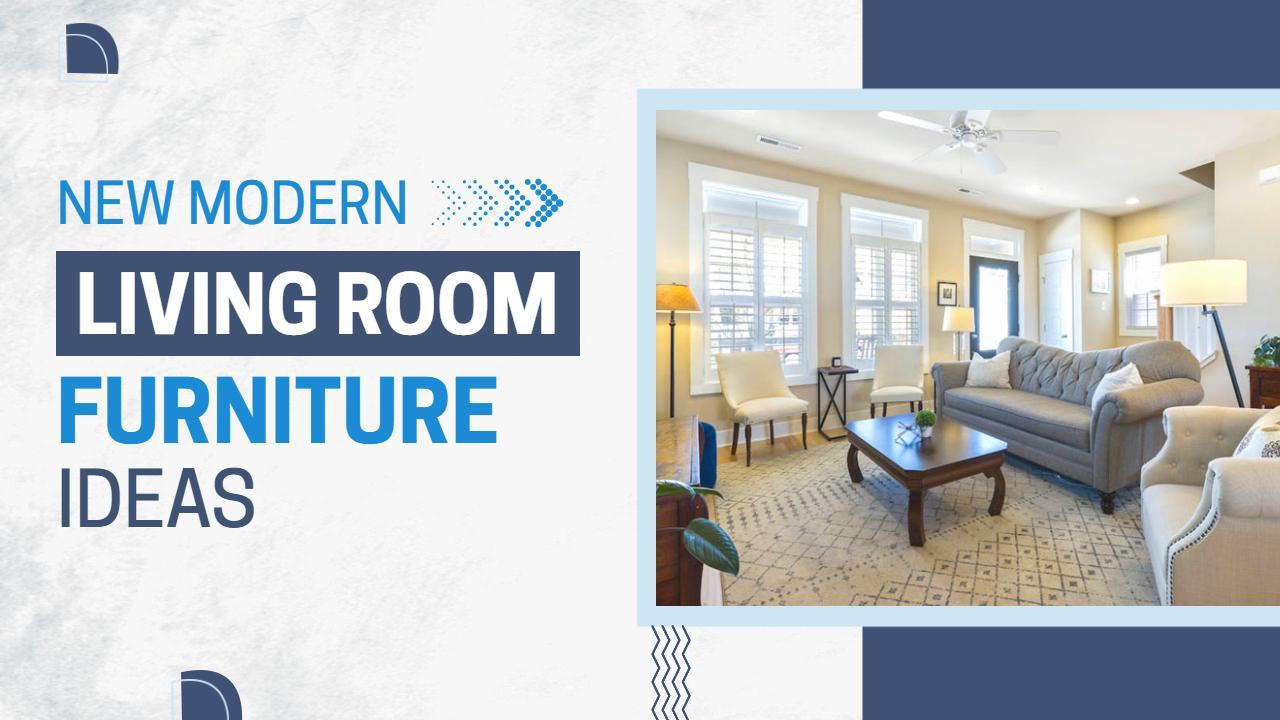Modern Living Room Furniture Design Ideas YouTube Thumbnail Template