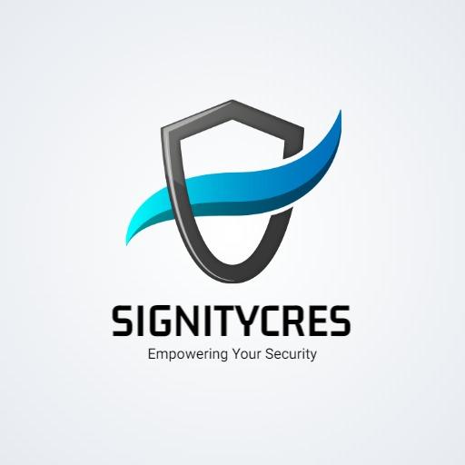 Modern Shield Design Emphasizing Corporate Security Company Logo Template