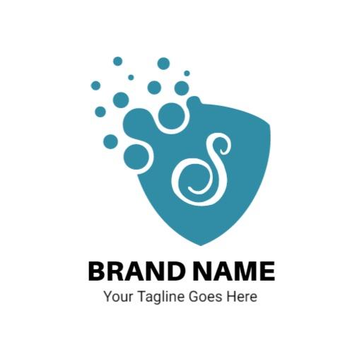 Modern Shield Design Representing Trust in Security Logo Template