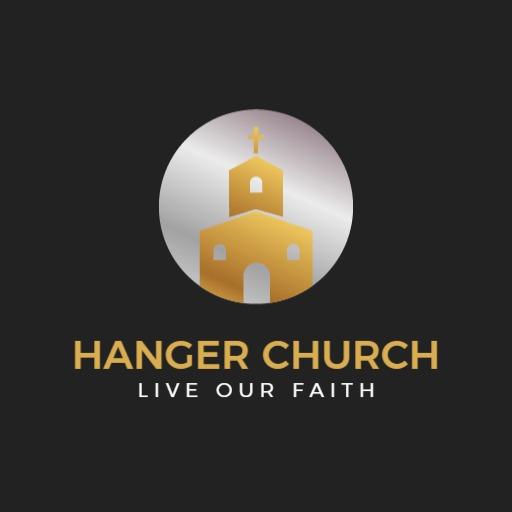 Modern Silver and Gold Church Logo Inspiring Faith Community Logo Template