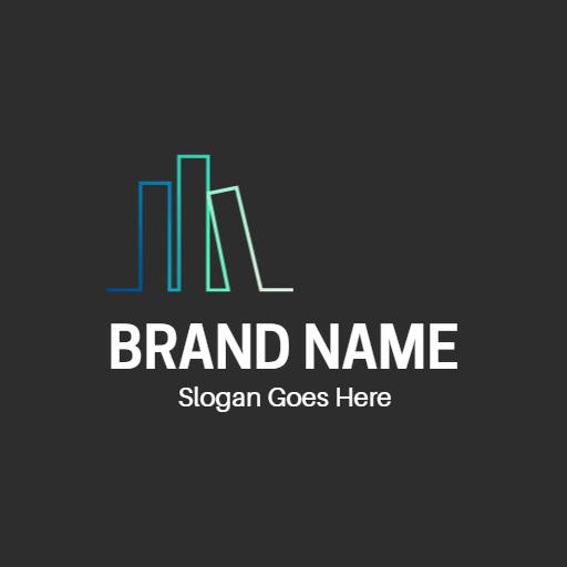 Modern Stack of Books Design Emphasizing Education Logo Template