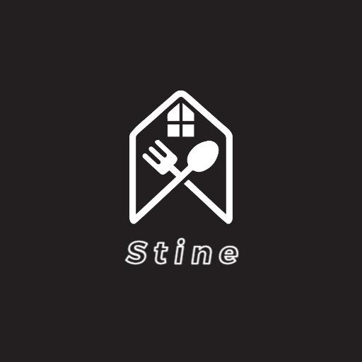 Modern White Kitchenware Design Showcasing Home Cooking Logo Template