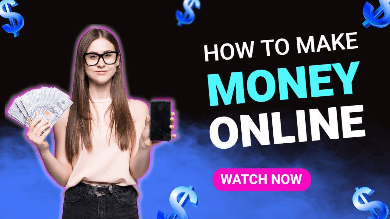 Money-Making Strategie Online Tutorial YouTube Thumbnail Template