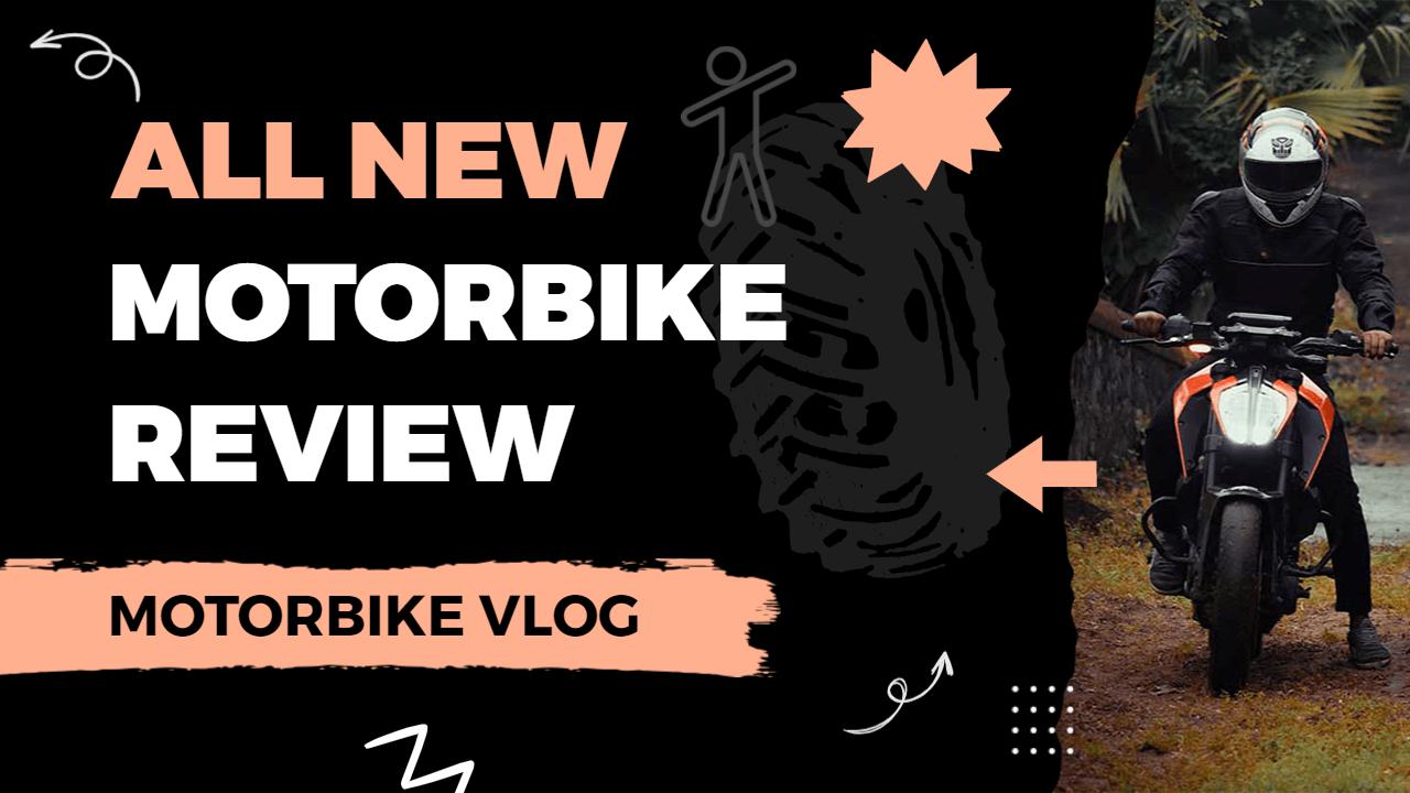 Motorbike Review Adventure Experience YouTube Thumbnail Template