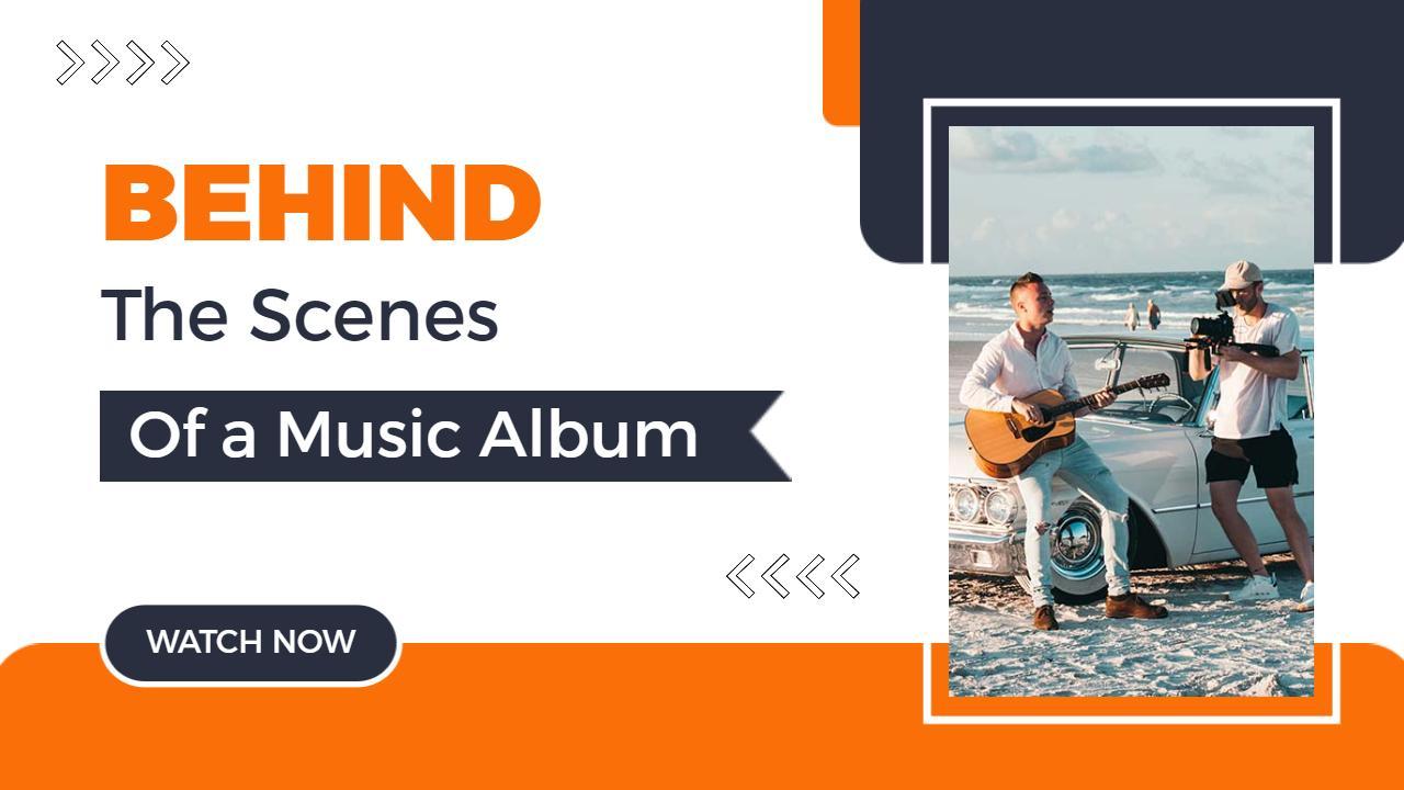 Music Album Production Behind the Scene YouTube Thumbnail Template