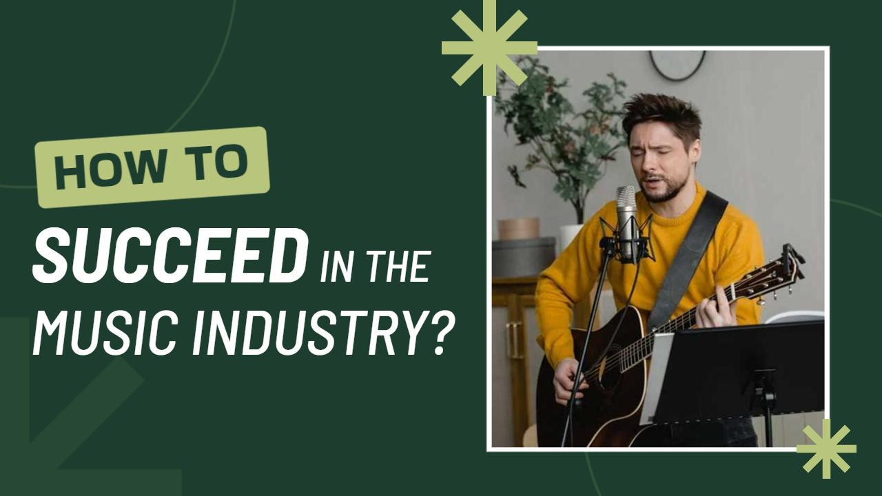 Music Industry Success Tips YouTube Thumbnail Template