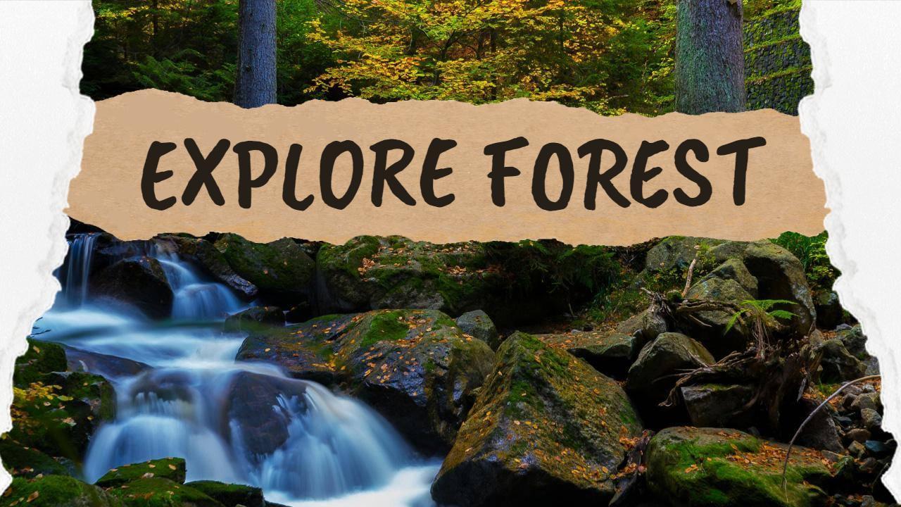 Nature Escape Tranquil Forest Adventure Travel YouTube Thumbnail Template