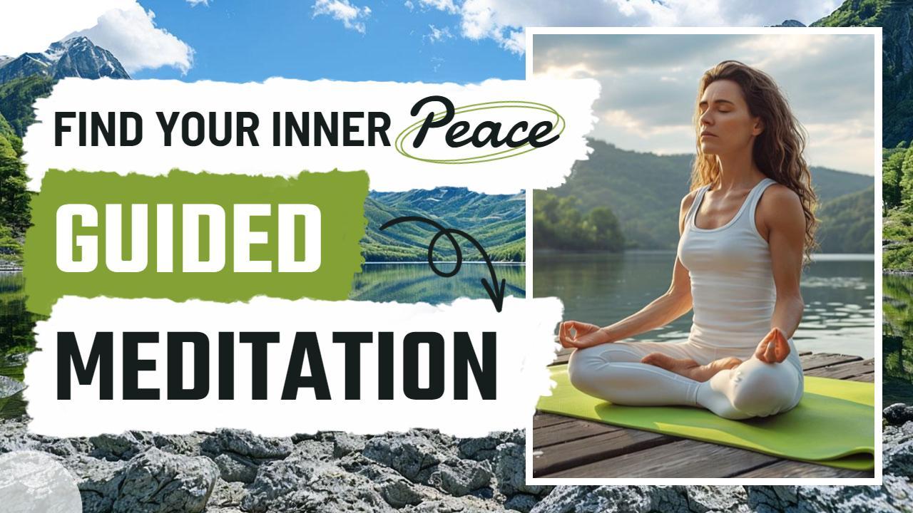 Nature Serenity Guided Meditation YouTube Thumbnail Template