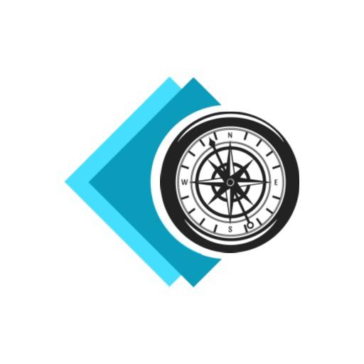 Navigating Adventures with Modern Travel Compass Logo Template