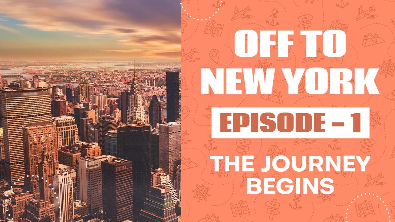 New York City Skyline Adventure Travel YouTube Thumbnail Template