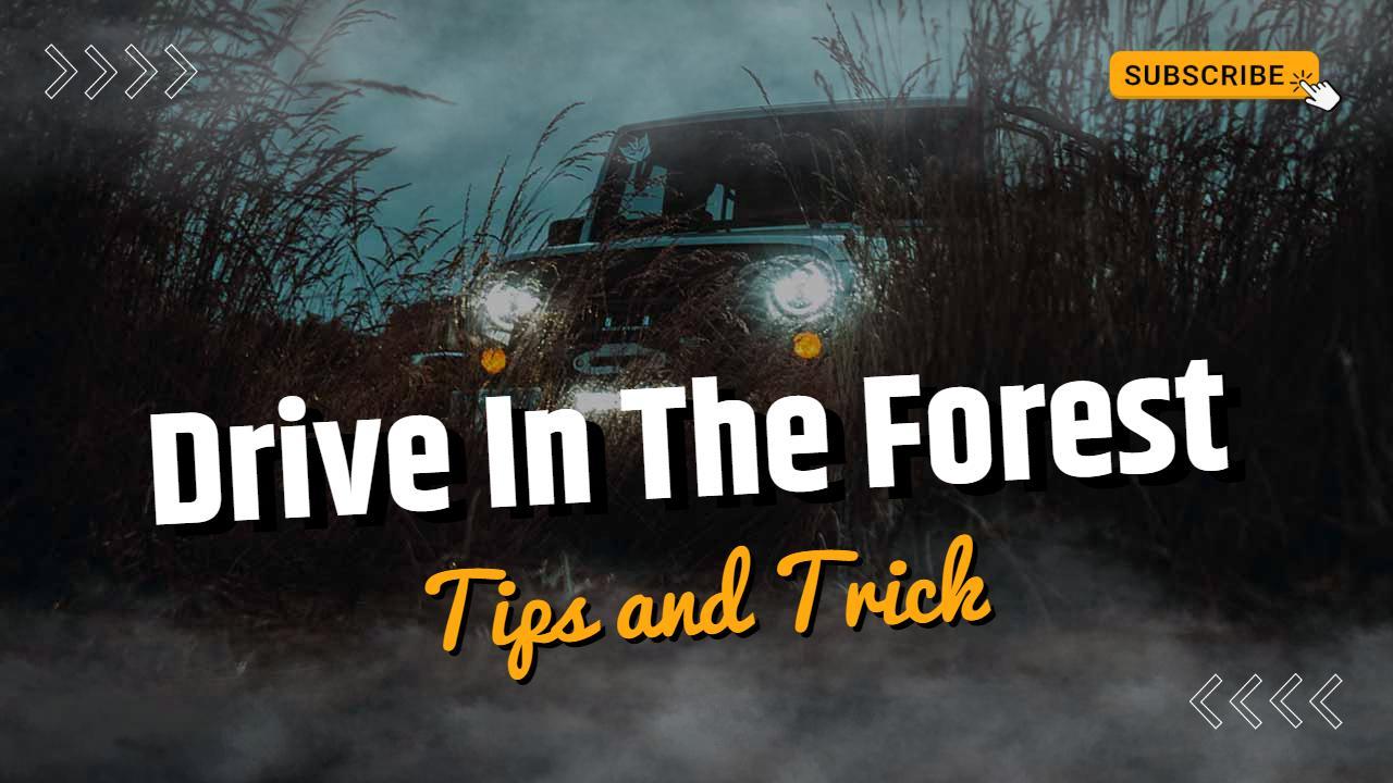 Off-Road Adventure Tips Forest Car YouTube Thumbnail Template