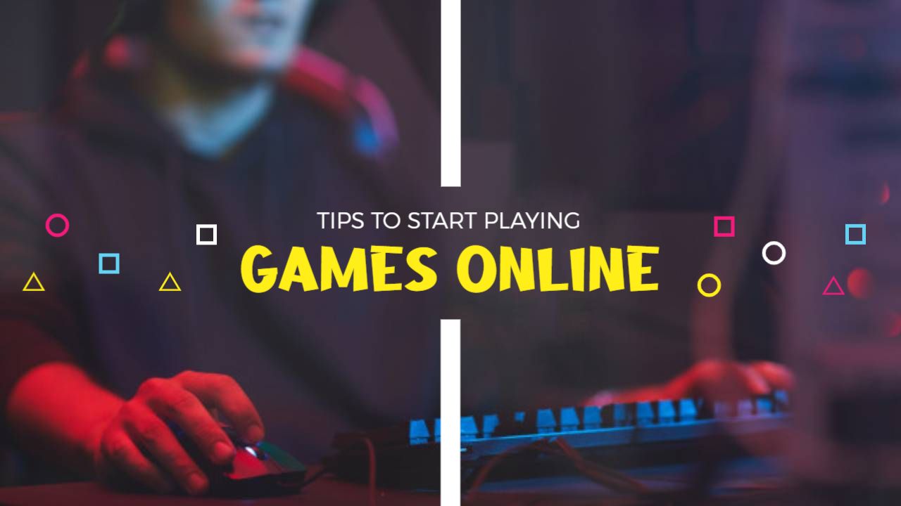 Online Gaming Tips Beginner Guide YouTube Thumbnail Template