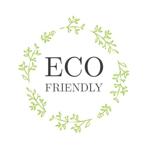 Organic Green Leaf Design Emphasizing Eco Friendly Logo Template