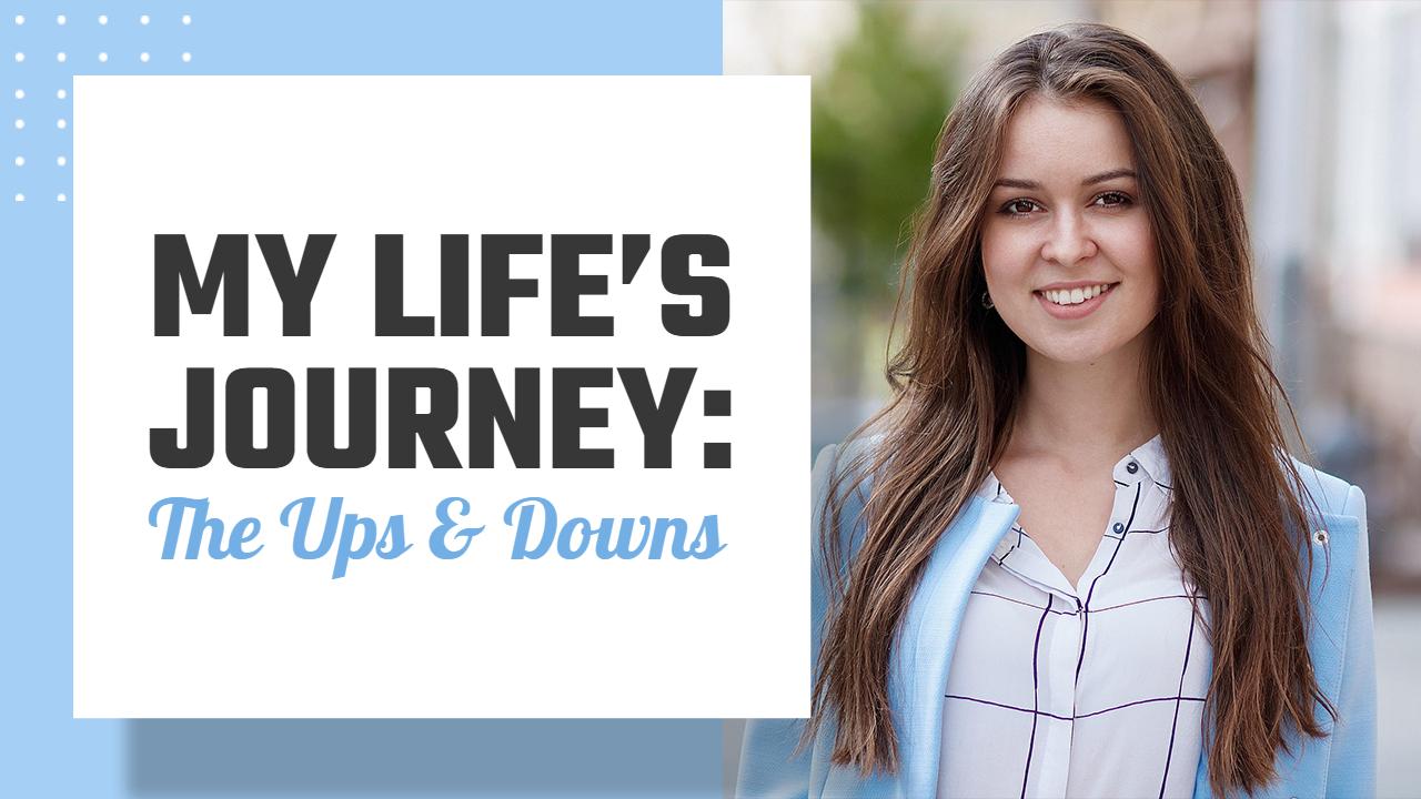 Personal Growth Story Journey Trending YouTube Thumbnail Template