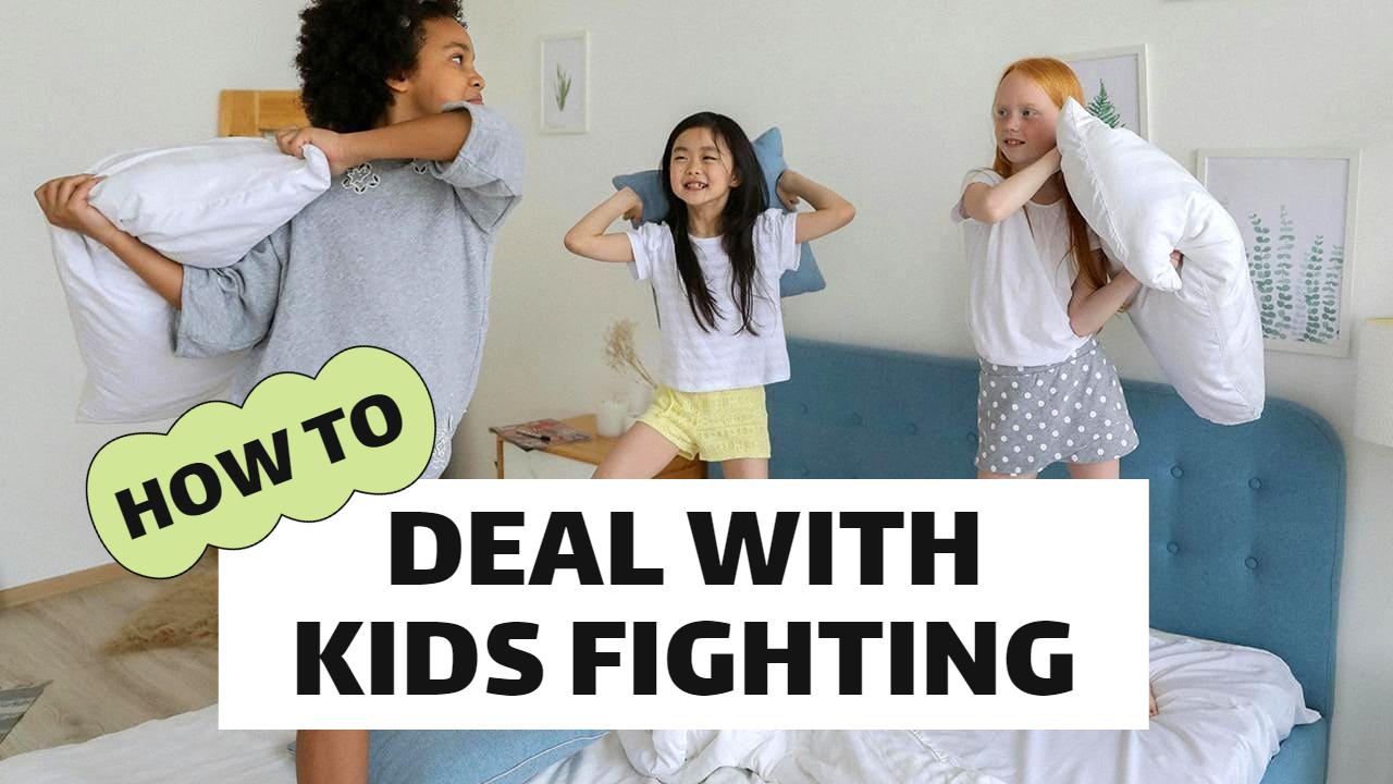 Pillow Fight Fun Kids Activities Trending YouTube Thumbnail Template
