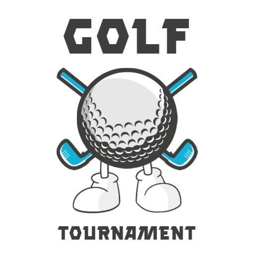 Play Golf and Compete with the Fun Tournament Logo Template