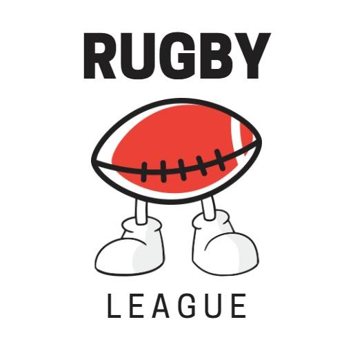 Playful Cartoon Rugby Ball Character for Sports Logo Template
