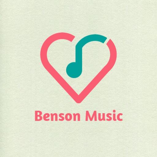 Playful Pink and Teal Heart Design Celebrating Music Logo Template