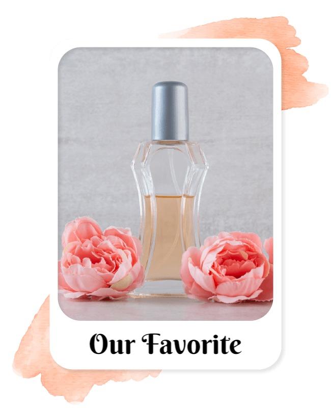 Polaroid Favorite Perfume Flyer Template