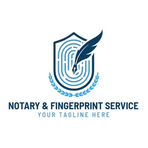 Professional Blue Shield Symbolizing Law Firm Services Logo Template