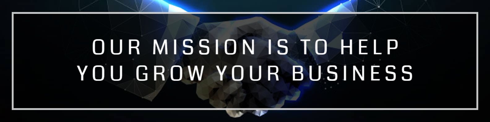 Professional Business Growth Commitment in Dark LinkedIn Banner Template
