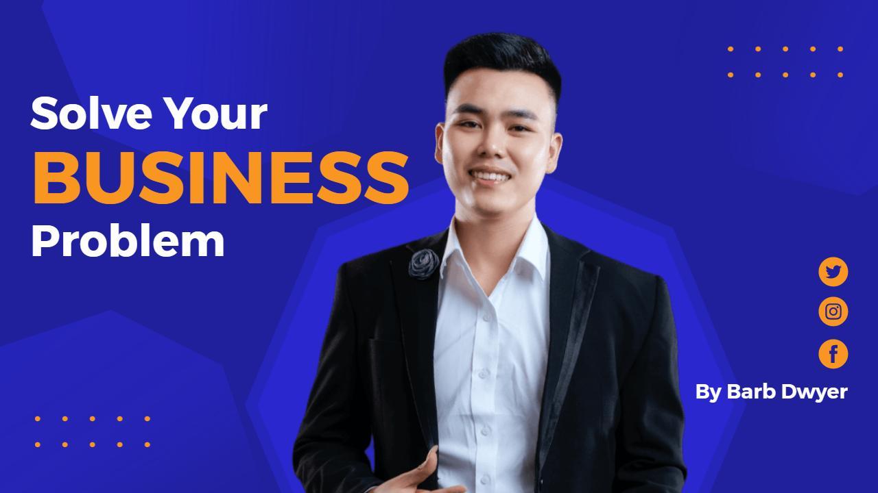 Professional Business Solutions Guide YouTube Thumbnail Template