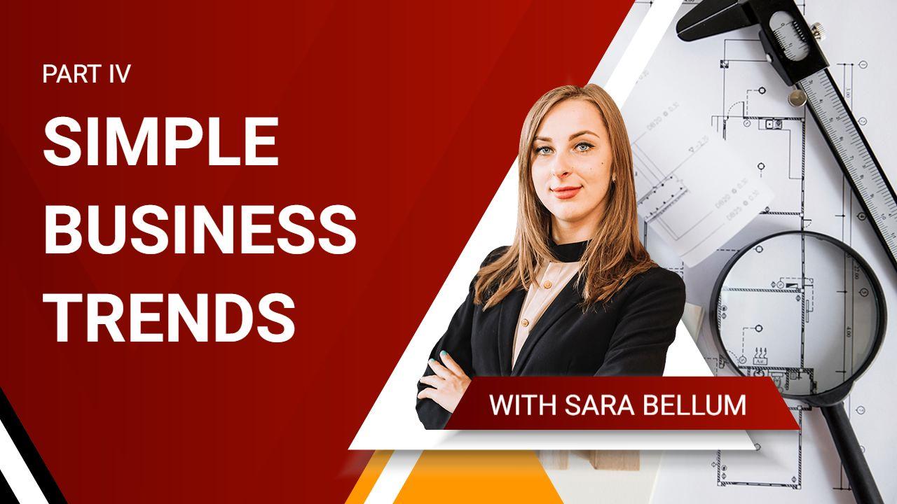 Professional Business Trends Analysis YouTube Thumbnail Template