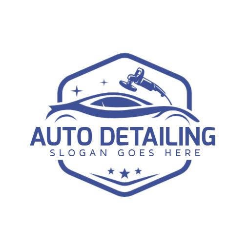 Professional Car Care Highlighting Expert Auto Detailing Logo Template
