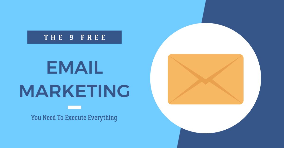 Professional Email Marketing Strategies on Blue and White Banner Template