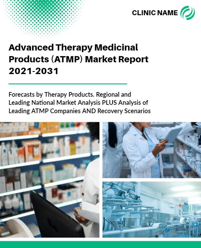 Professional Healthcare Market Research Report Poster Template