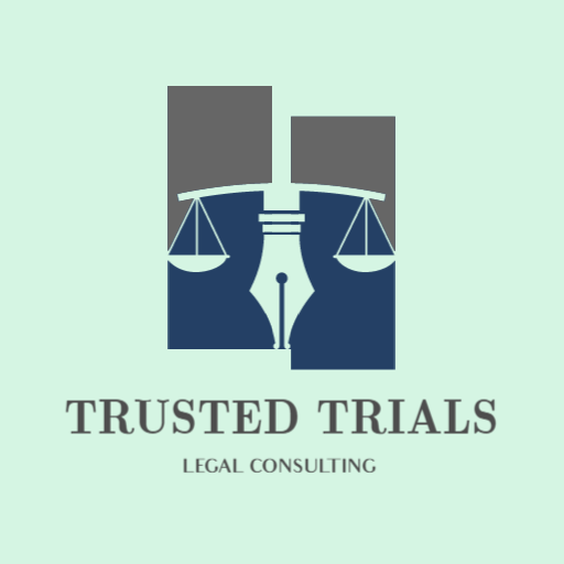 Professional Legal Consulting Featuring a Scales of Justice Logo Template
