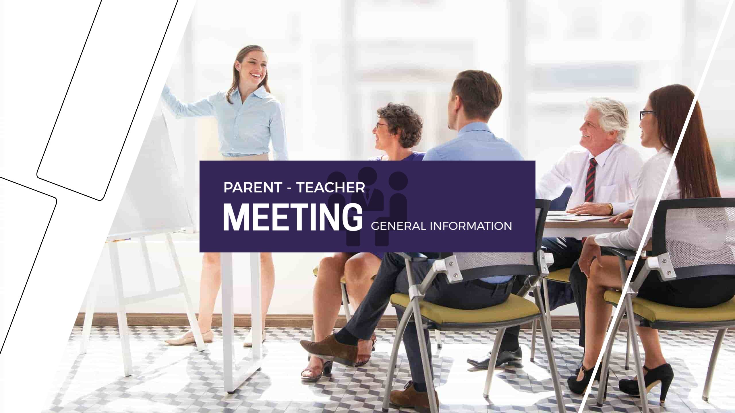 Professional Parent-Teacher Meeting Insights and Information YouTube Banner Template
