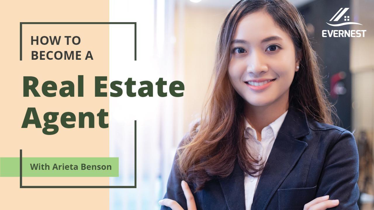Professional Real Estate Agent Career Guide YouTube Thumbnail Template