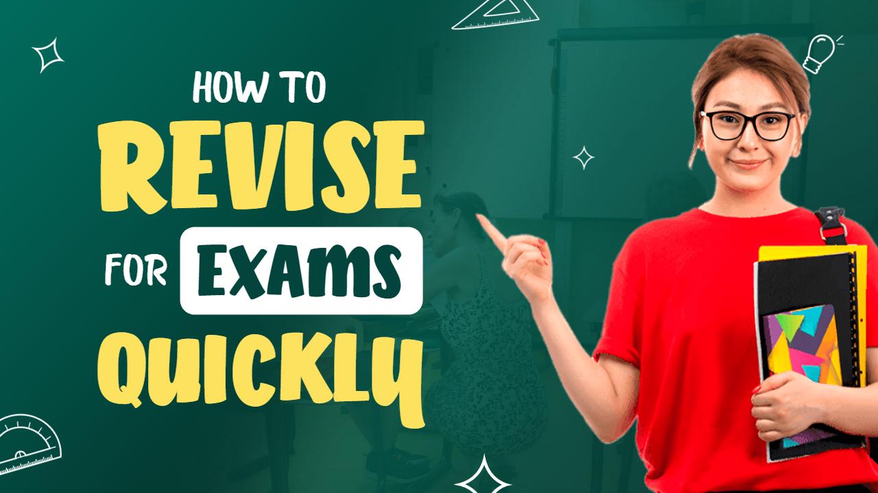 Quick Exam Revision Tips Learning YouTube Thumbnail Template
