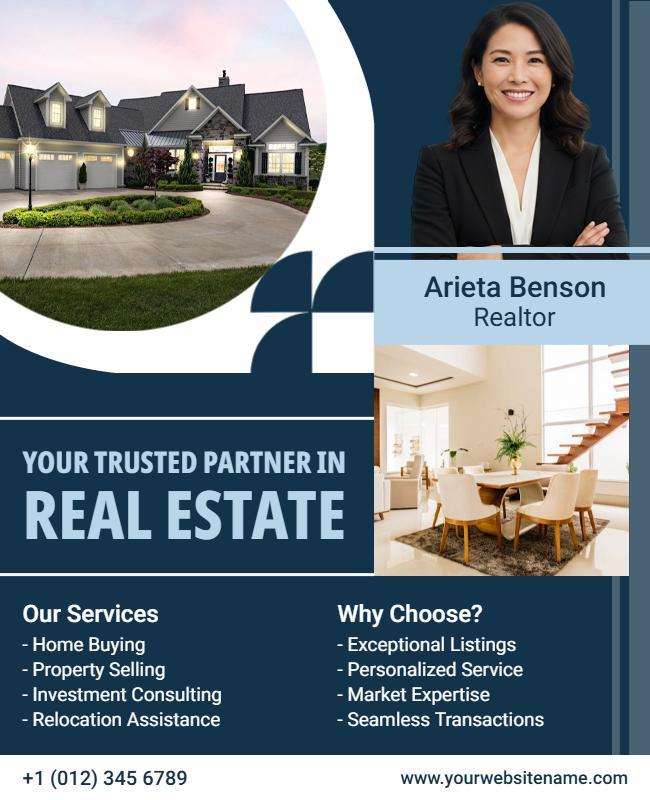 Real Estate Business Flyer Template