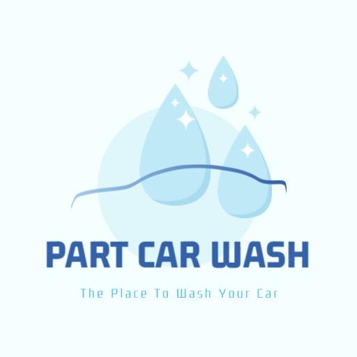Refreshing Water Droplets Representing Car Wash Services Logo Template
