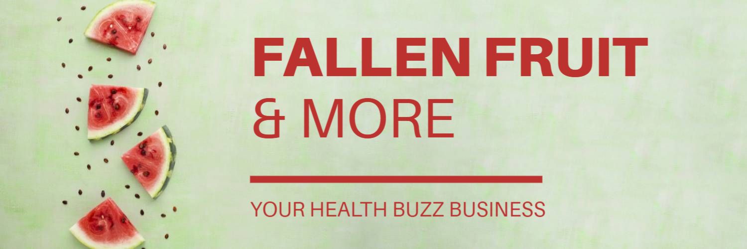 Refreshing Watermelon Theme for Health Buzz Twitter Banner Template