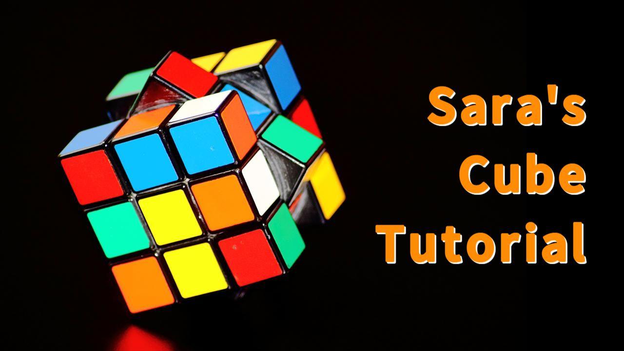 Rubik's Cube Mastery Step-by-Step Tutorial YouTube Thumbnail Template