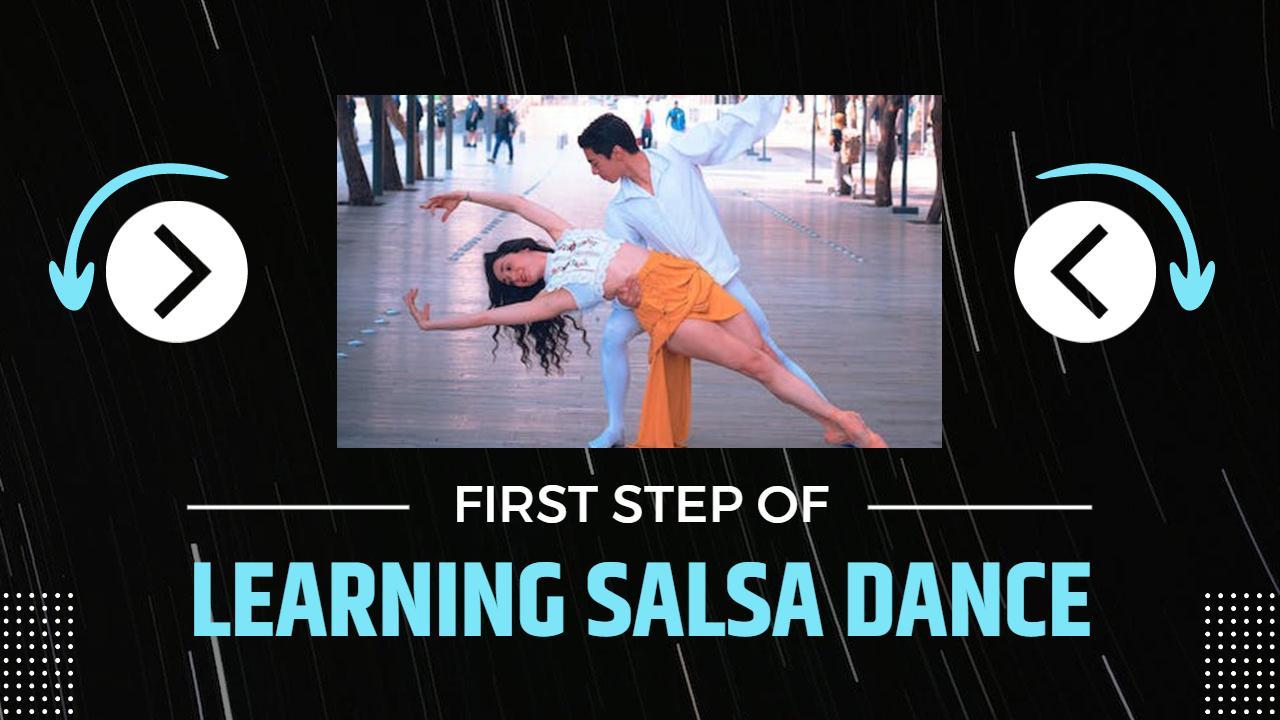 Salsa Dance Basics First Steps Learning YouTube Thumbnail Template