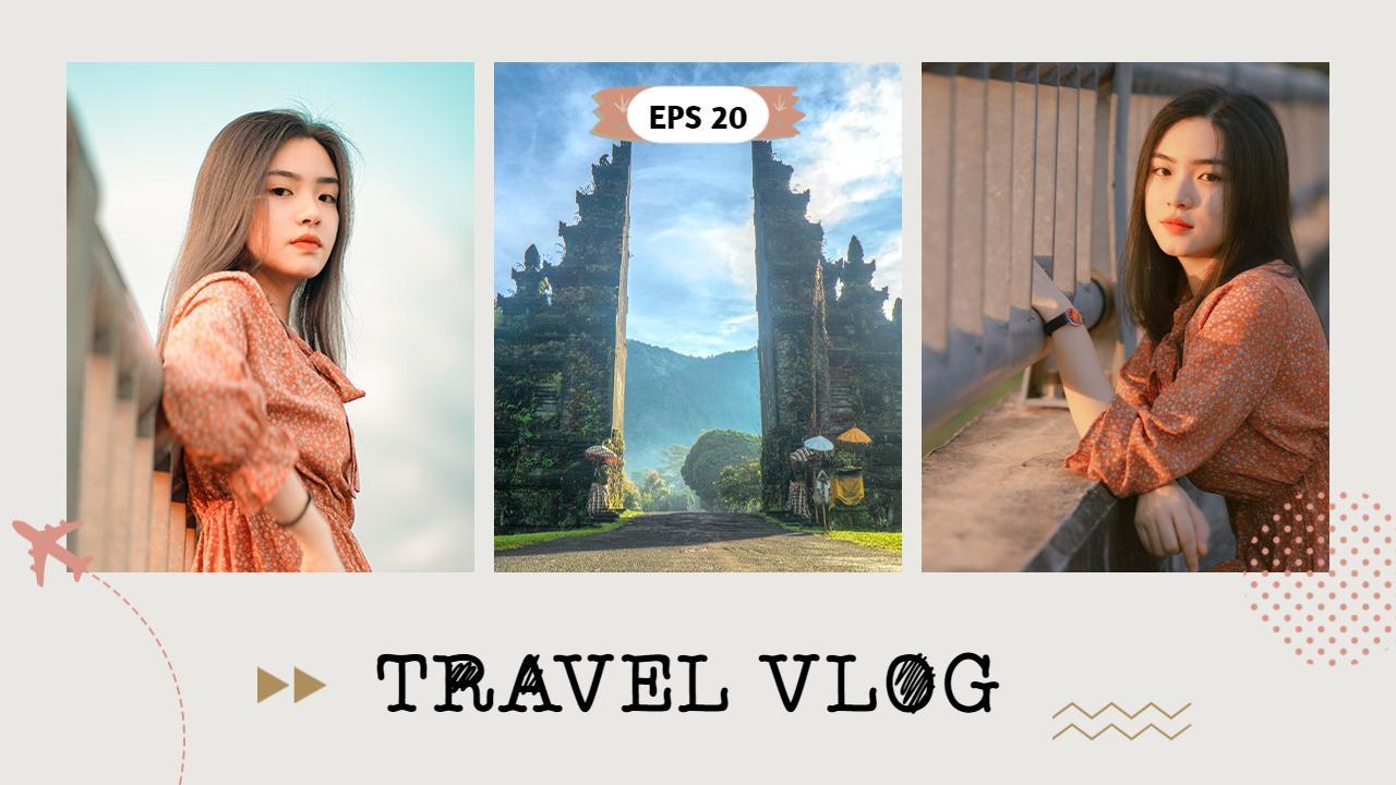 Scenic Destination Travel Vlog YouTube Thumbnail Template