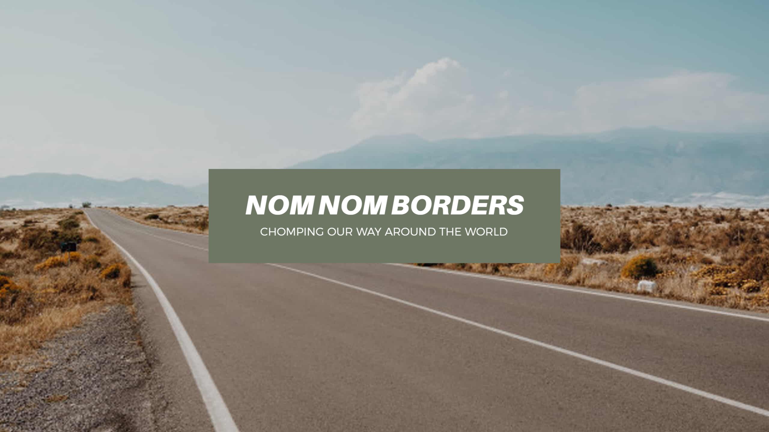 Scenic Open Road Adventure Travel YouTube Channel Banner Template