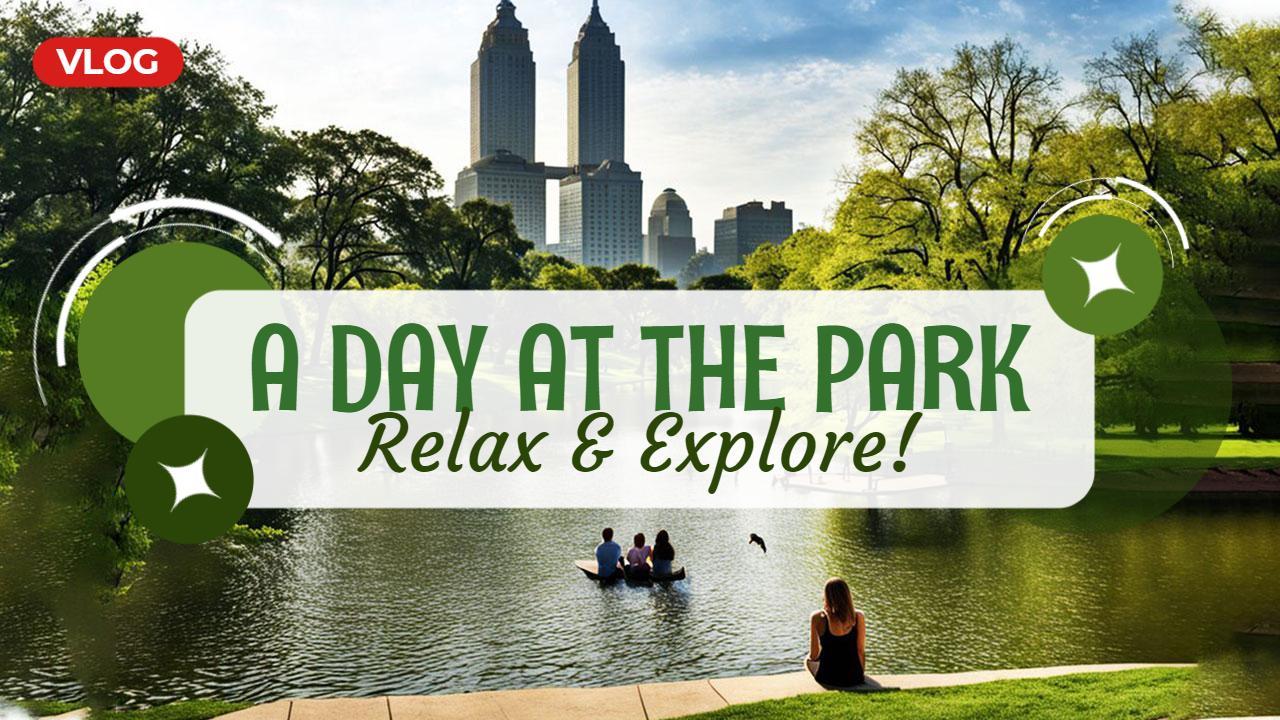 Scenic Park Adventure Vlog YouTube Thumbnail Template