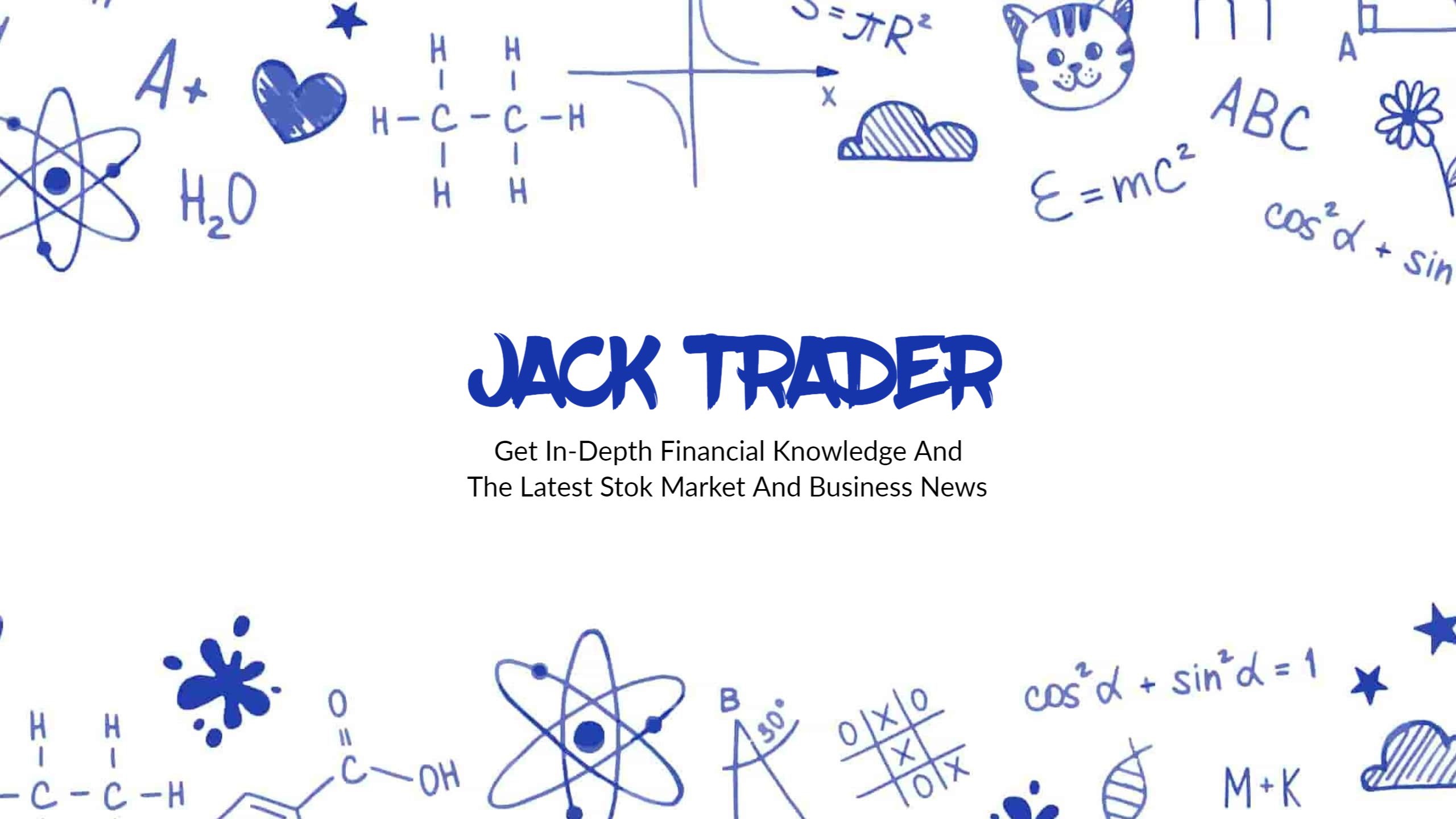 Scientific Icons and Blue Patterns YouTube Banner Template