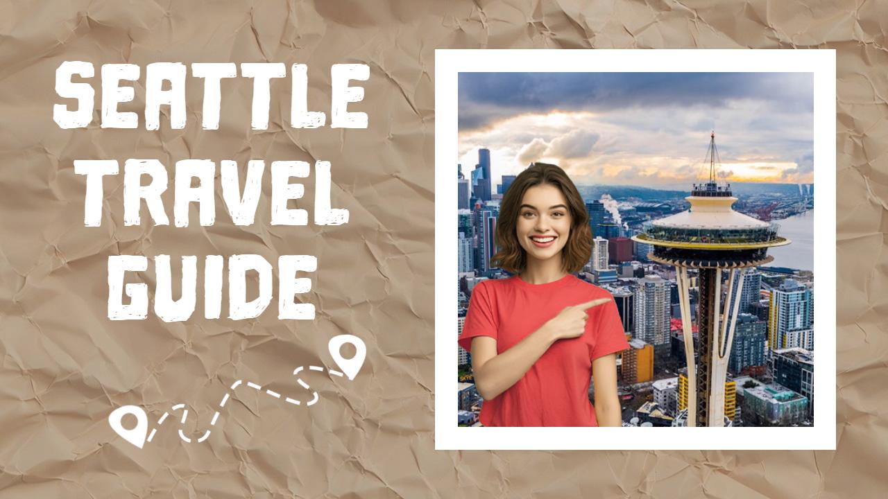 Seattle Skyline Adventure Travel YouTube Thumbnail Template